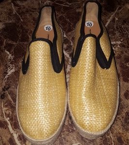 Matt Bernson Azure Espadrille Sneakers sz 10